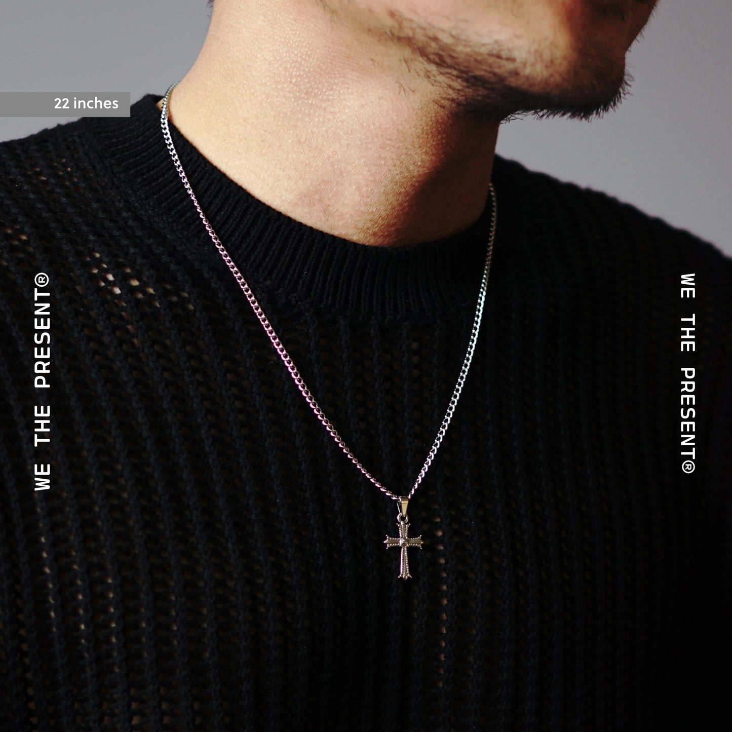 We The Present Jordan Medieval Cross Necklace
