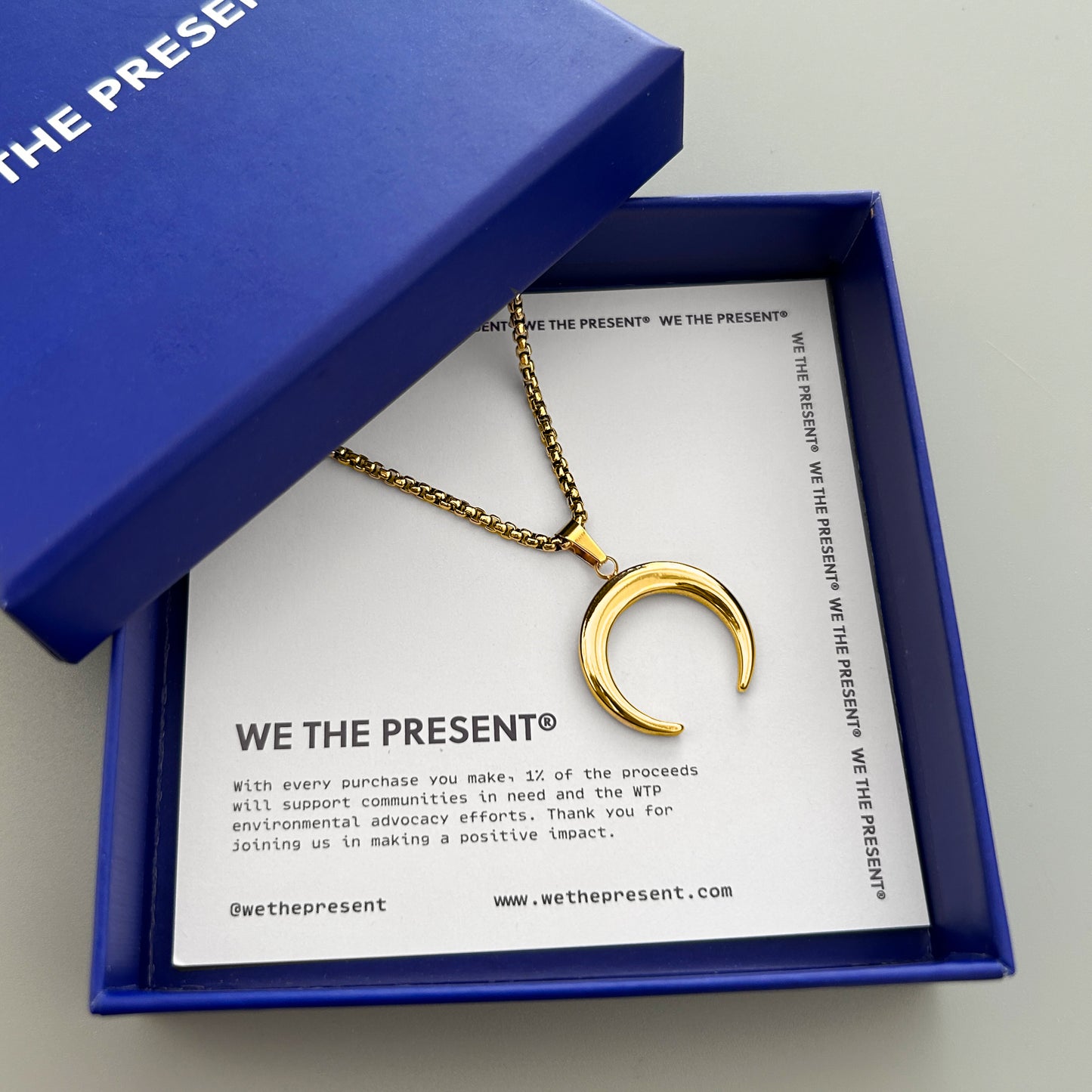 Oberon 14k Gold Coated Necklace