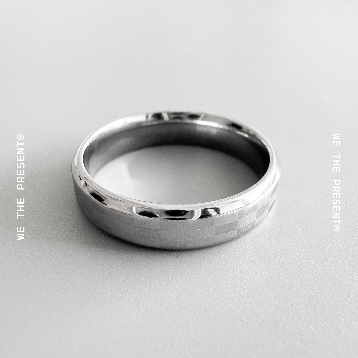 Warrick Stainless Steel Silver Ring
