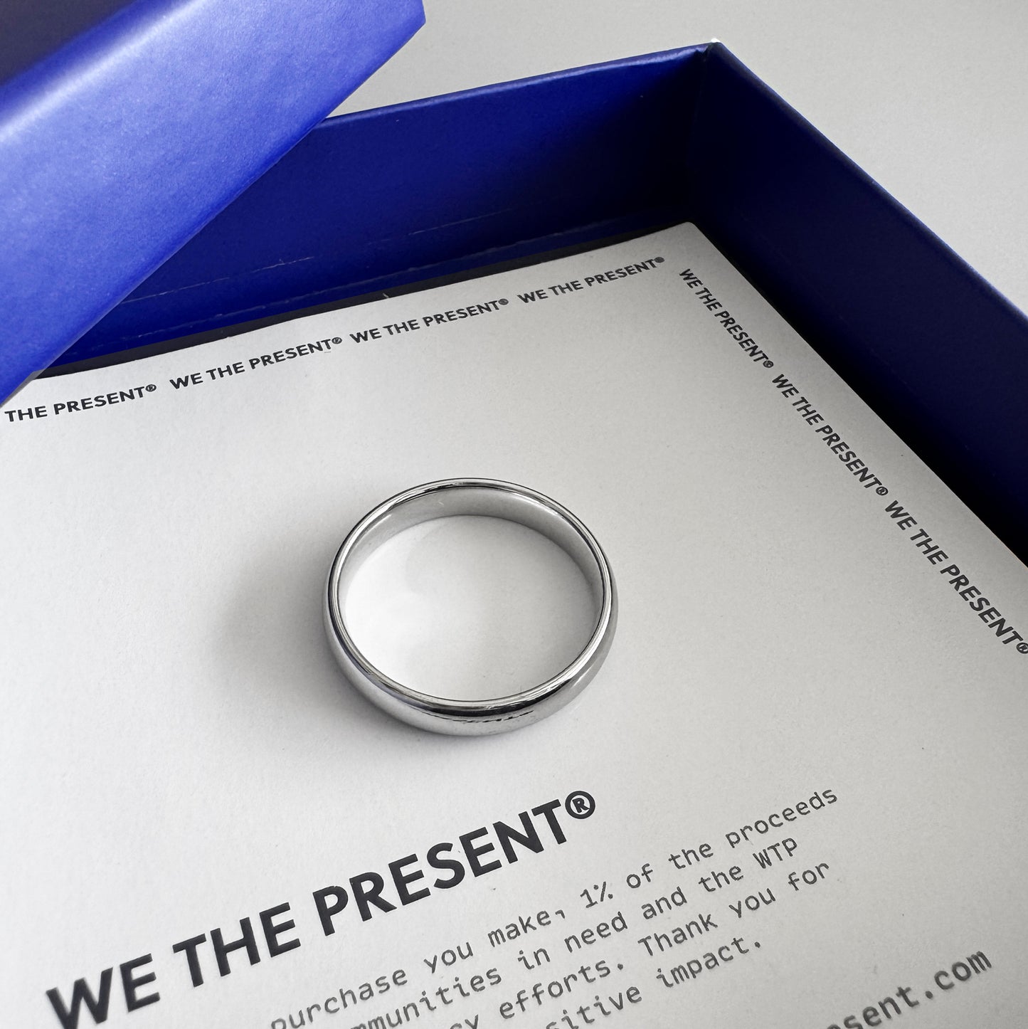 Zale Band Stainless Steel Silver Ring
