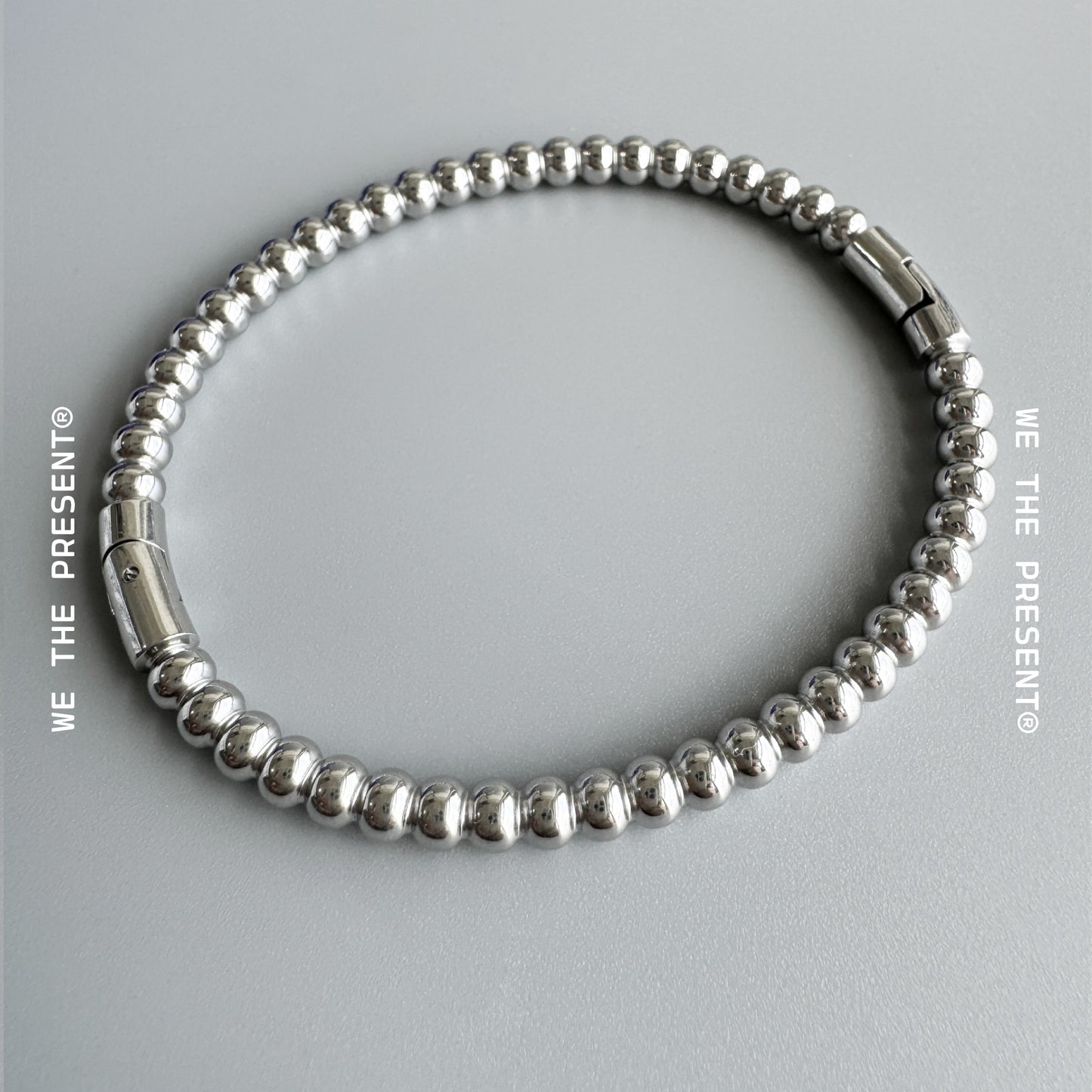 Balls Silver Bangle