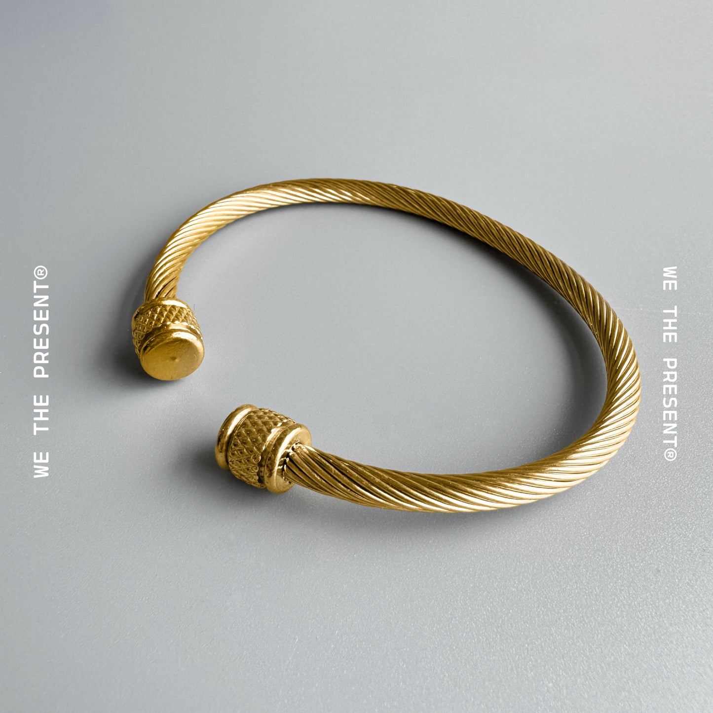 Torque Gold Bangle