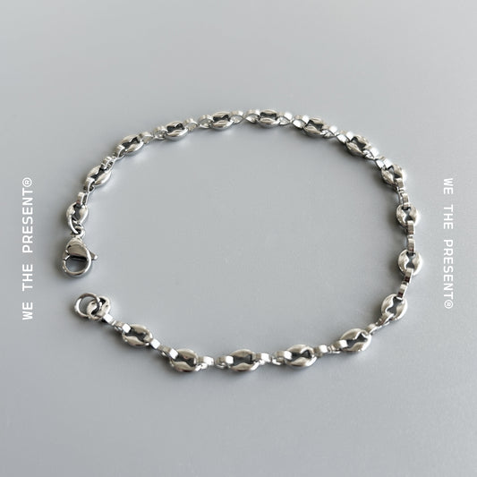 We The Present Cody Patterned Chain Bracelet