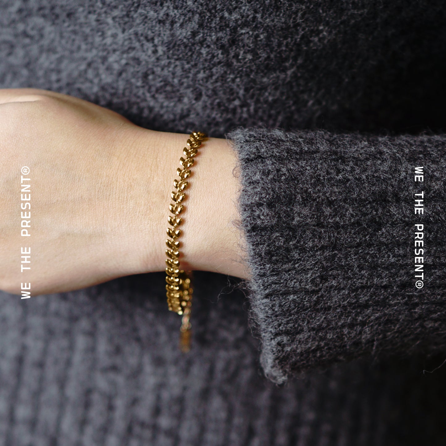 We The Present Ryker 14k Gold Vermeil Bracelet