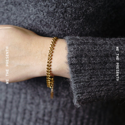 We The Present Ryker 14k Gold Vermeil Bracelet