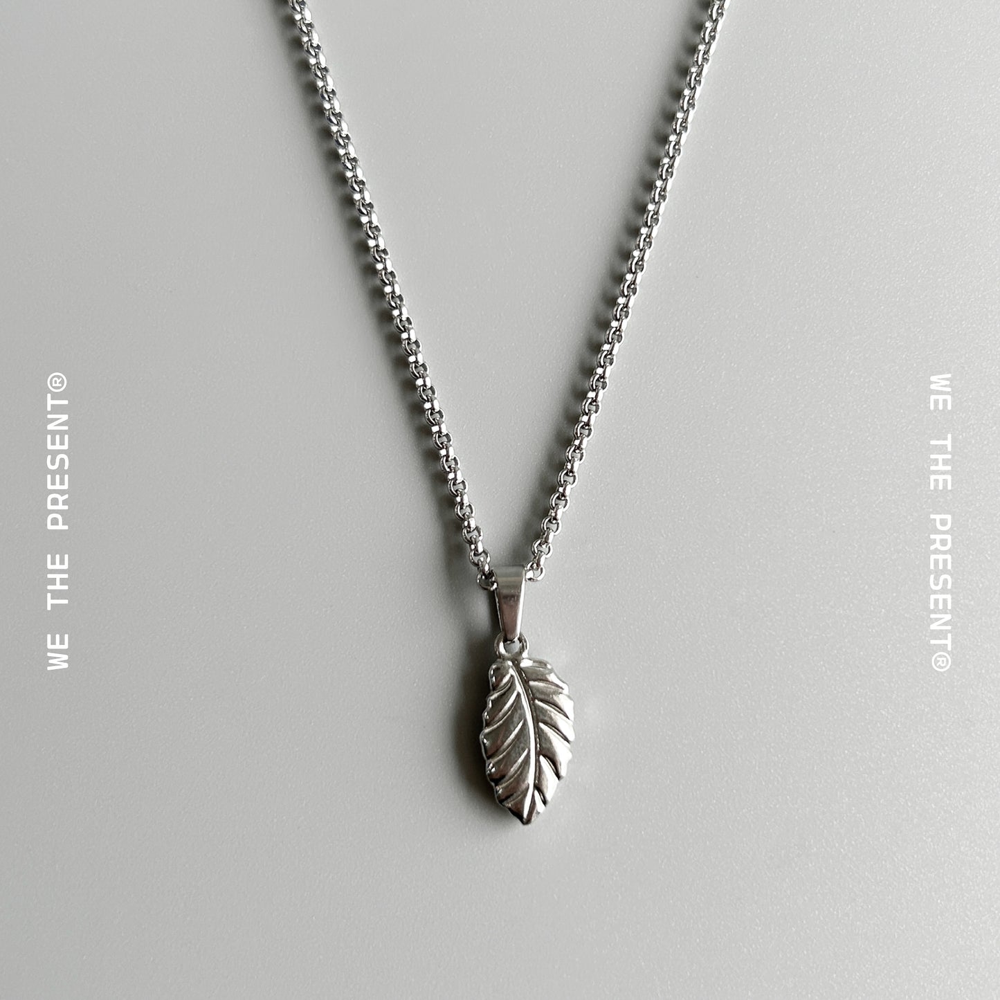 Leaf Charm Pendant Necklace