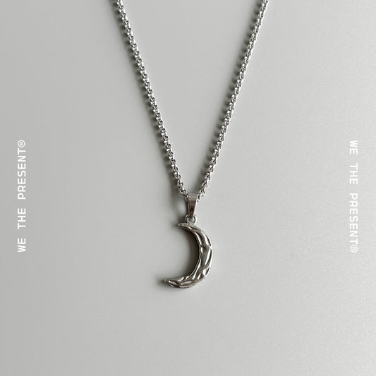 Crescent Moon Pendant Necklace