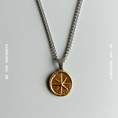 North Star Gold Charm Pendant Necklace