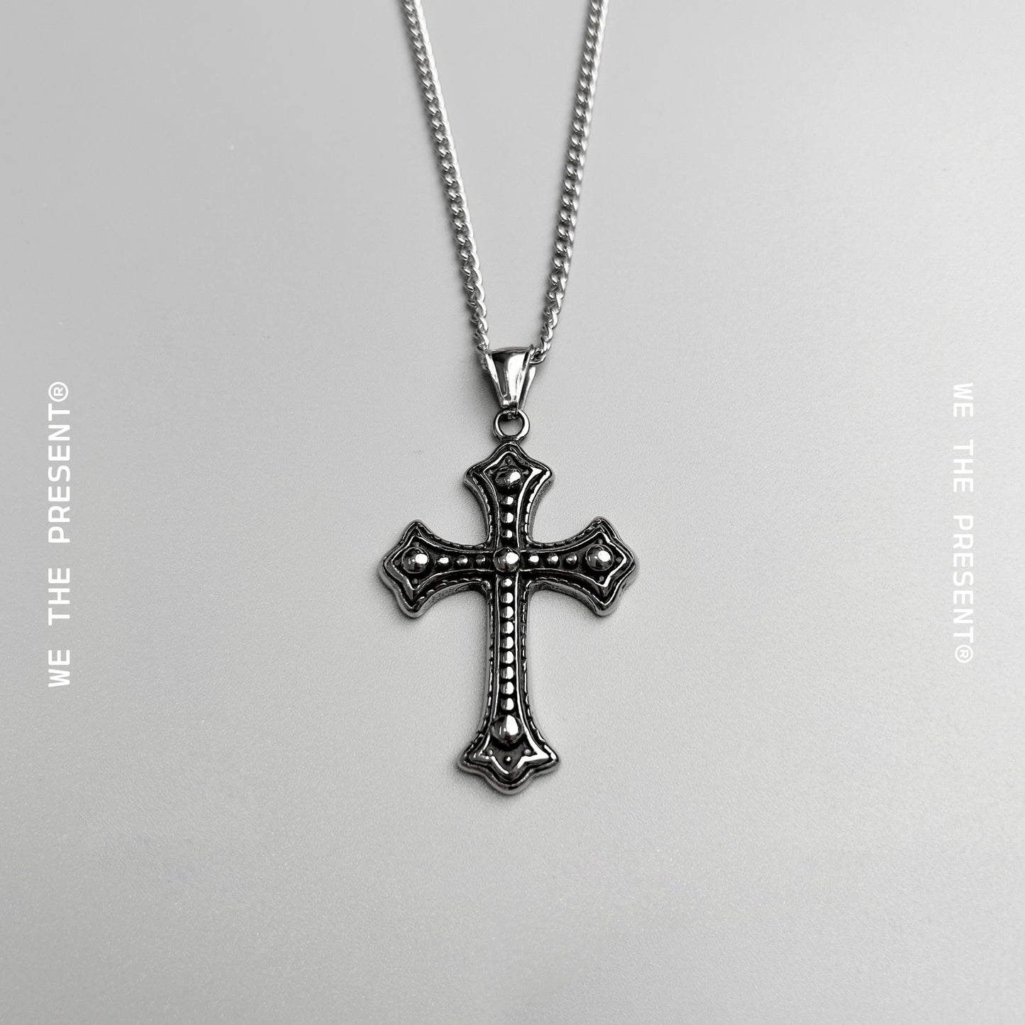 We The Present Jeremiah Vintage Cross Necklace