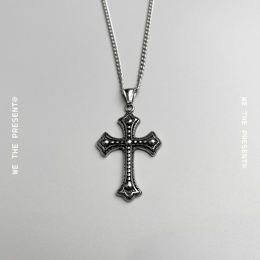 We The Present Jeremiah Vintage Cross Necklace