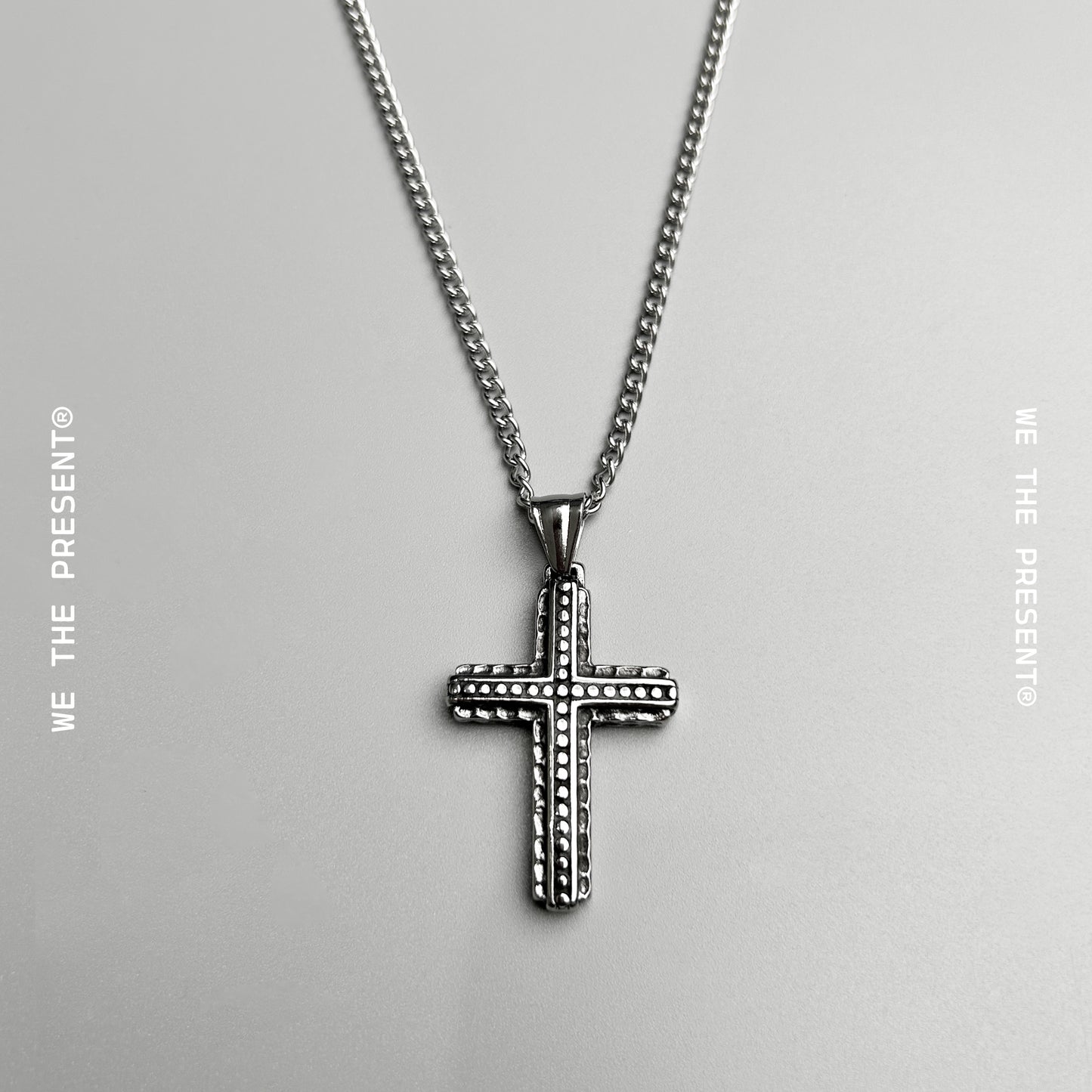 We The Present Rohan Cross Vintage Necklace