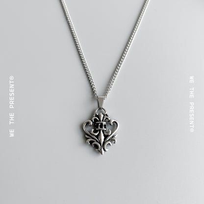 Fleur Crest Necklace
