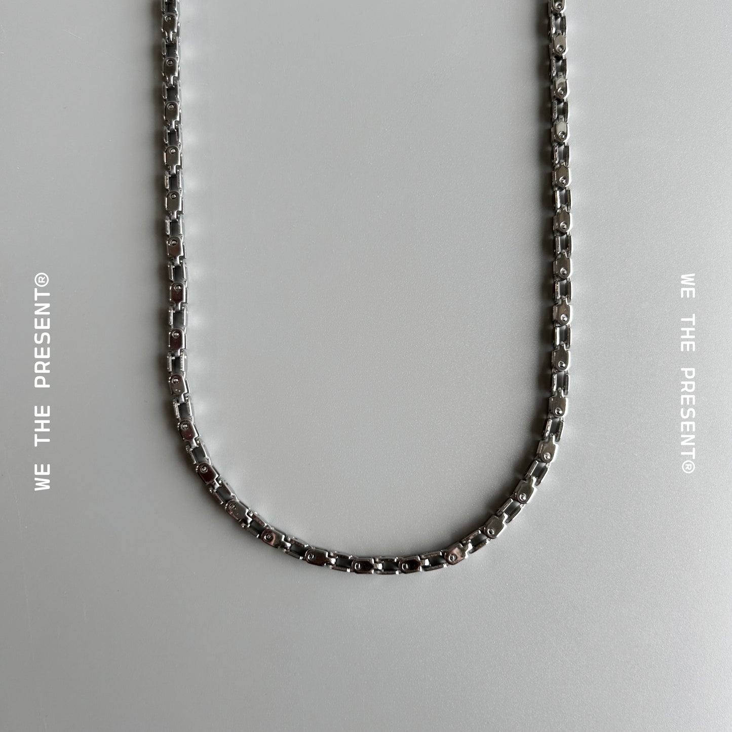 Solid Biker Chain Necklace