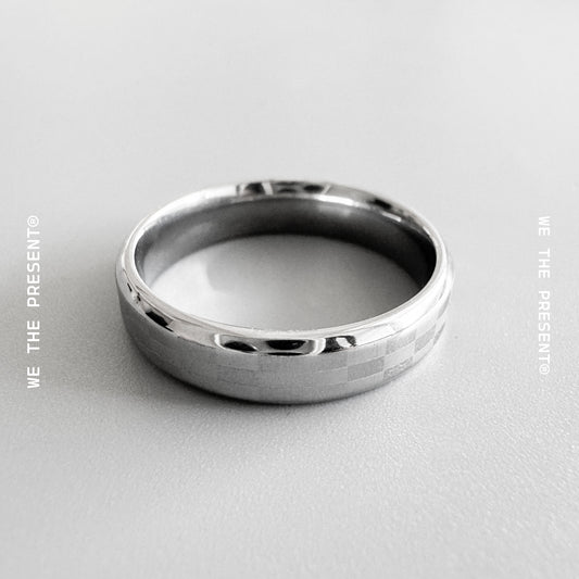 Warrick Stainless Steel Silver Ring