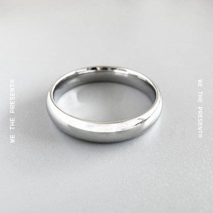 Zale Band Stainless Steel Silver Ring