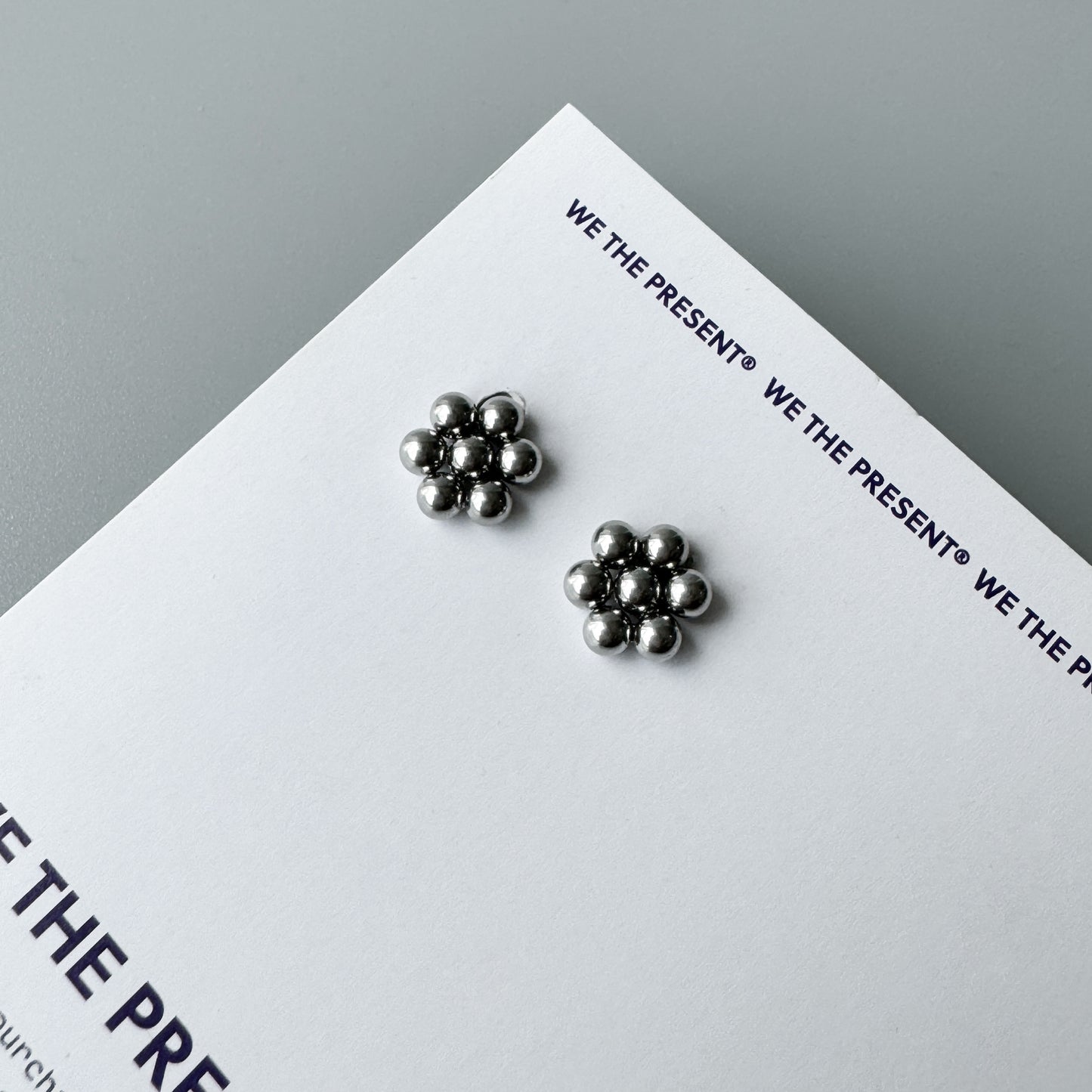 Flower Balls Stud Earrings