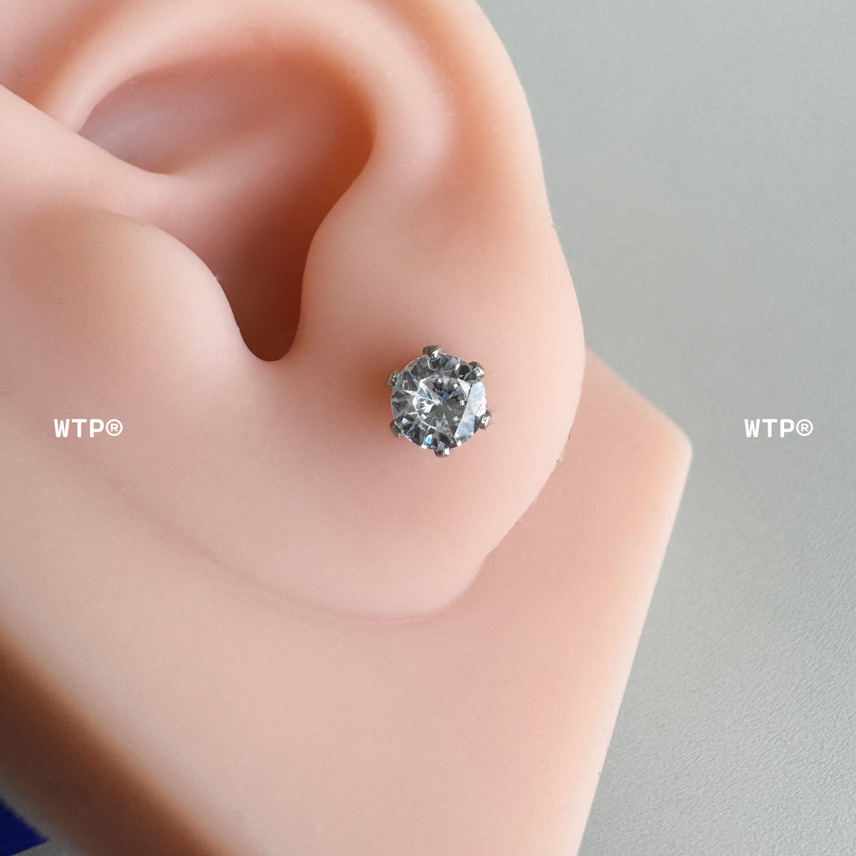 Nova Ice Stud Earring 5mm