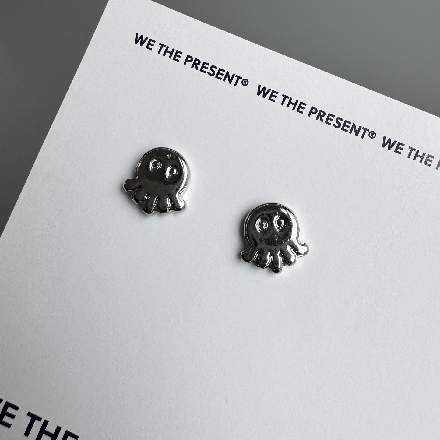 Octopus Stud Earrings